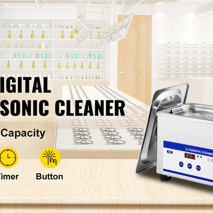 SucceBuy 800ml Ultrasuoni Pulitore Lavatrice per pulizia portatile 35W Mini Lavastoviglie Bagno ad ultrasuoni Elettrodomestico sonico