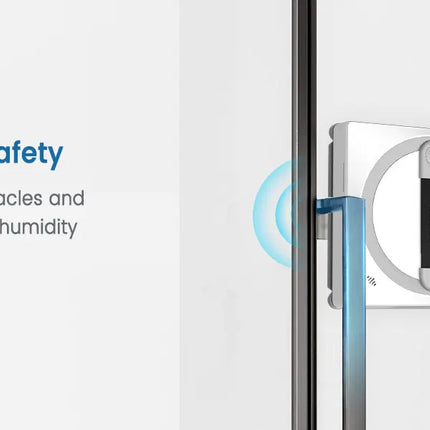 COTIAR Winbot W10 3100Pa Robot Window Cleaner with 5 Cleaning Modes, Intelligent Electric Control via App and Remote Control