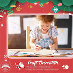 3/6/10 Stück Mini-Schneidebrett Holz Bastelbrett Unfertiges Holz Weihnachten Kinder DIY Graffiti Malerei Leeres Schneidebrett