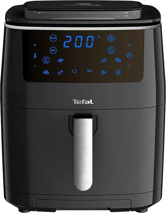 Tefal 3 in 1 Easy Fry Grill & Steam Air Fryer FW2018 - Black, 6.5 L
