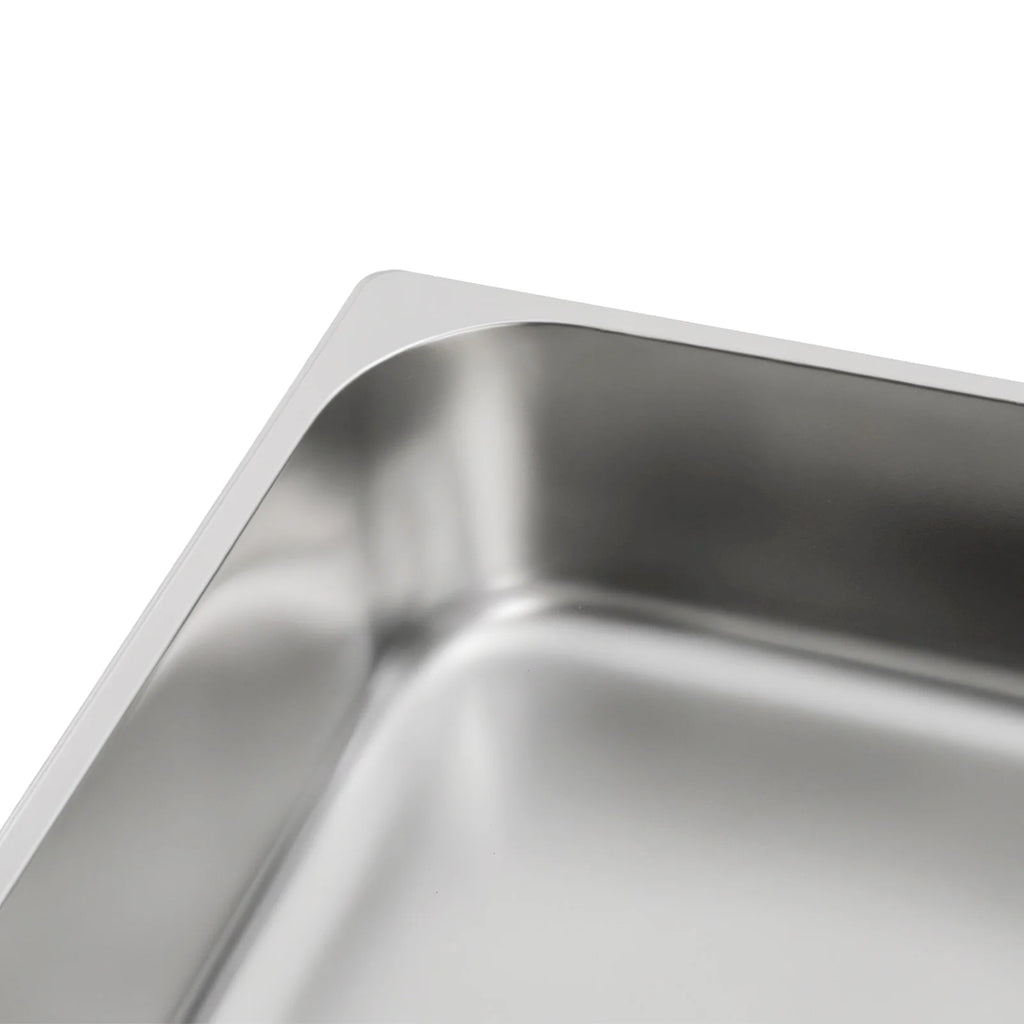 4 pentole da tavolo con coperchi, scaldavivande per buffet, contenitore per alimenti in acciaio inossidabile per uso commerciale e domestico