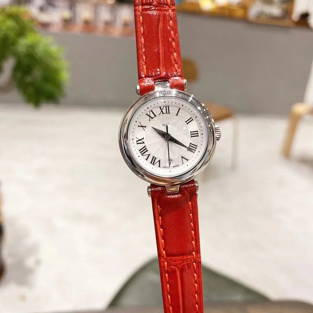 Orologio da Donna Suojiali Little Beauty, Quadrante Piccolo con Numeri Romani, Acciaio Inossidabile