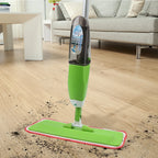 Sprühmopp – 360° drehbarer Wischmopp für die Reinigung von Holzböden, Fliesen, Laminat und Küche – 500 ml