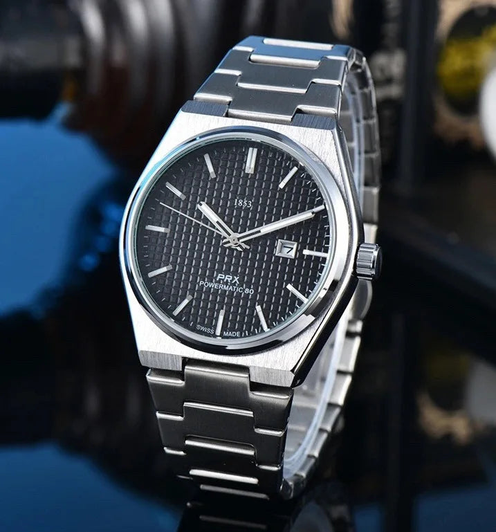 Orologio da Polso al Quarzo con Cinturino in Acciaio Inossidabile