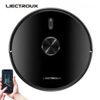 Liectroux X6 LDS Saugroboter, Lidar-Lasernavigation, kombinierte Trocken- und Nassabsaugung, 6500 Pa Saugleistung, Mehrfachkartenfunktion, Y-förmige Reinigung, Teppich-Turboreinigung, APP-Sperrzonen, selektiver Bereich