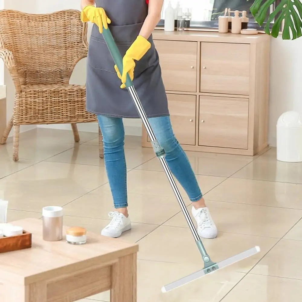 Bodenkratzbürste Teleskopstielschrubber Multifunktionsbesen für die Küchen- und Badezimmerfliesenreinigung