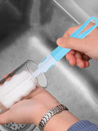 Weiche Schwammtassenbürste Langer Griff Schwammflaschenbürste Schwammreinigungsbürste Wasserflasche Glasbecher Reinigungsgerät