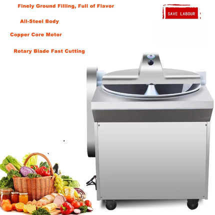 Electric Multifunction Bowl Chopper for Vegetables, Ideal for Steamed Bun Shops, for Chopping Radishes and Eggplants (Customizable)