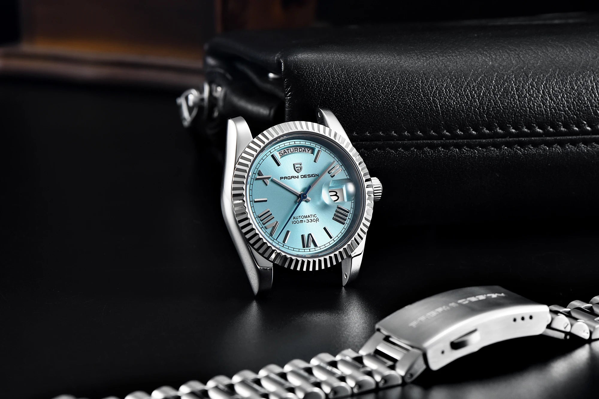 PAGANI DESIGN 2025 Nuovi orologi da uomo DD36 Orologio automatico di lusso da uomo AR Vetro zaffiro Orologio da polso meccanico da uomo ST16 Orologio Movt