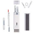 Kit di pulizia 7-in-1 per tastiera del computer, penna per la pulizia degli auricolari, strumenti per la pulizia di telefono e iPad, estrattore per copritasti