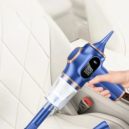 Lenovo 9500000Pa Wireless Vacuum Cleaner, Dual-Use for Home, High-Power Appliance with Screen, for Cleaning Carpets, Sofas, and Cars