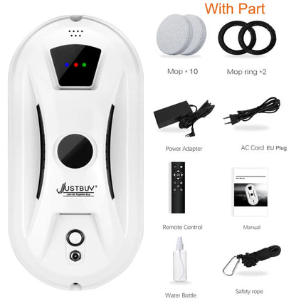 Robot window vacuum cleaner that cleans the remote-controlled electric glass cleaner