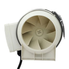 Ventilatore da condotto 220V, ventilatore di scarico silenzioso per cucina/bagno, 2600 giri/min