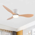 Ventilatore da Soffitto IRALAN con Luce, Motore DC Silenzioso a Risparmio Energetico, 3 Colori Variabili, 6 Velocità Regolabili, per Camera da Letto e Soggiorno
