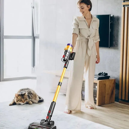 IDEACH V18 Aspirapolvere Portatile Senza Fili 550W 45kPa con Touchscreen, Batteria Rimovibile, Leggero per Pavimenti, Auto e Peli di Animali Domestici