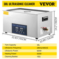 SucceBuy 10L 30L Ultraschallreiniger 28/40khz Doppelfrequenz Digital Tragbar Waschmaschine Ultraschallreiniger Haushaltsgerät