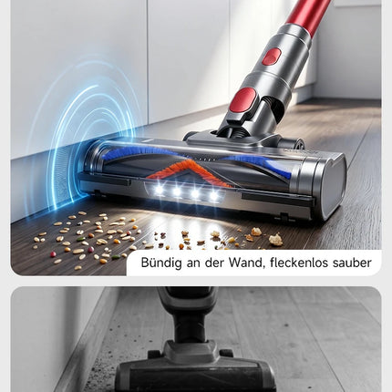 Tdyon 750W 85000PA Aspirapolvere Senza Fili, Potenza di Aspirazione Ultra-Elevata, 80 Minuti di Autonomia, Aspirapolvere Portatile con Batteria Rimovibile