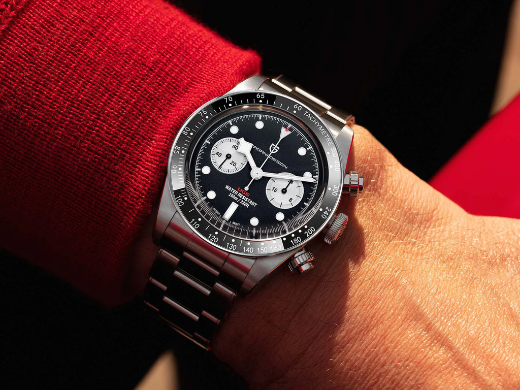 Nuovo Orologio da Uomo PAGANI DESIGN BB Panda 2026, Orologio al Quarzo di Lusso Retrò, Cronografo Sportivo da Polso, Impermeabile 100M, Luminoso