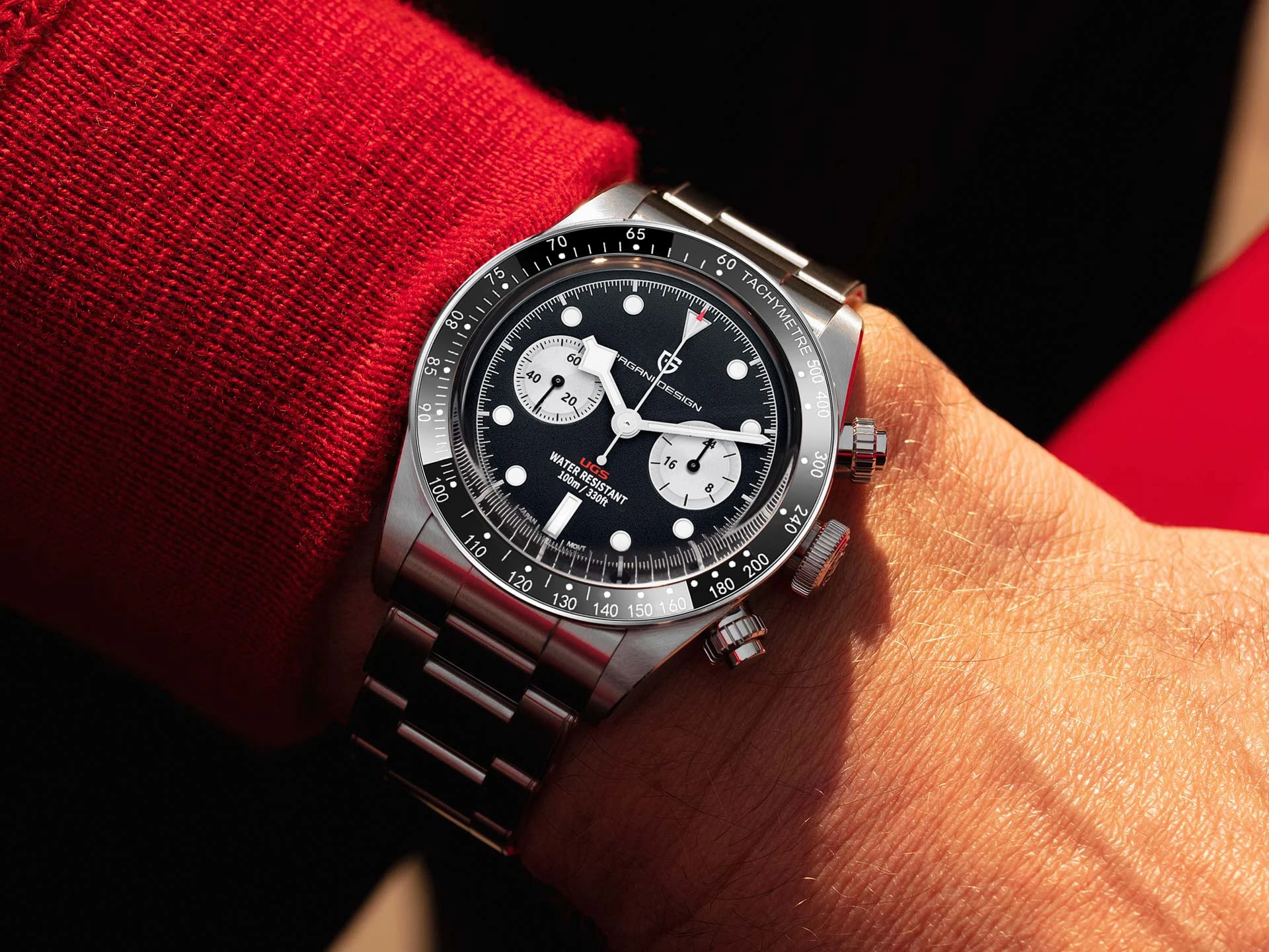 Nuovo Orologio da Uomo PAGANI DESIGN BB Panda 2026, Orologio al Quarzo di Lusso Retrò, Cronografo Sportivo da Polso, Impermeabile 100M, Luminoso
