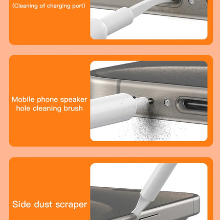20/32 in 1 Kit di pulizia profonda multifunzione per porte iPhone, AirPod, tastiere e rimozione tasti - Strumenti di precisione