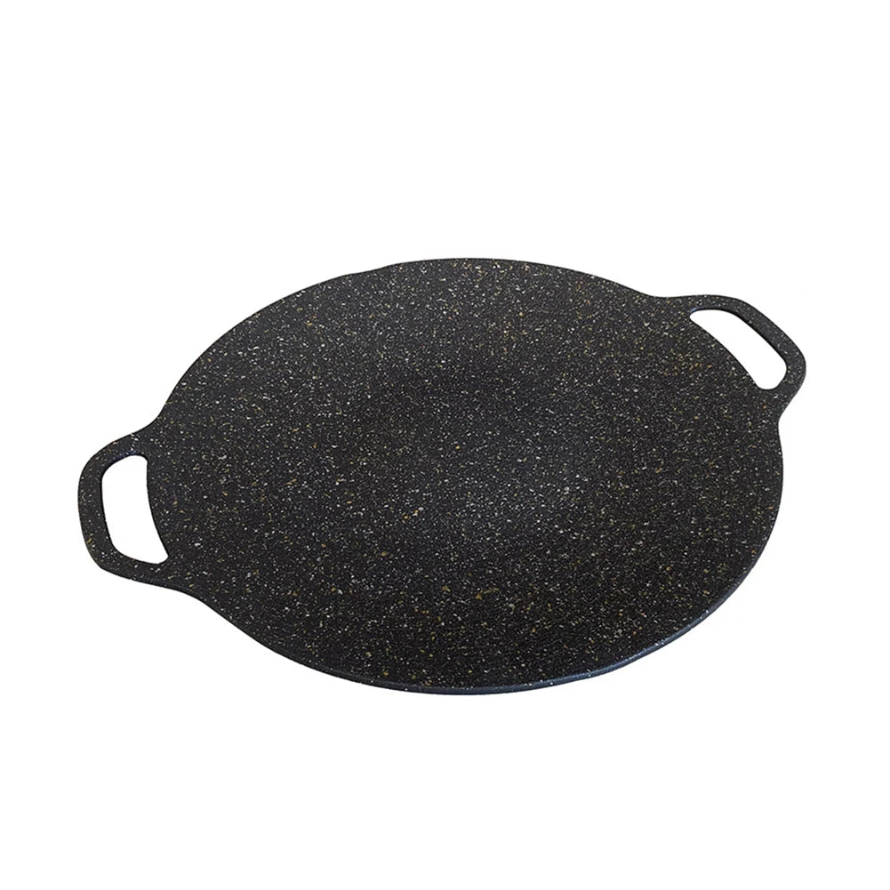 Backformen antihaftbeschichtete Pfannen zum Braten Pfanne runder Induktionsherd für Outdoor-Camping Küche Backutensilien Haushaltswerkzeuge