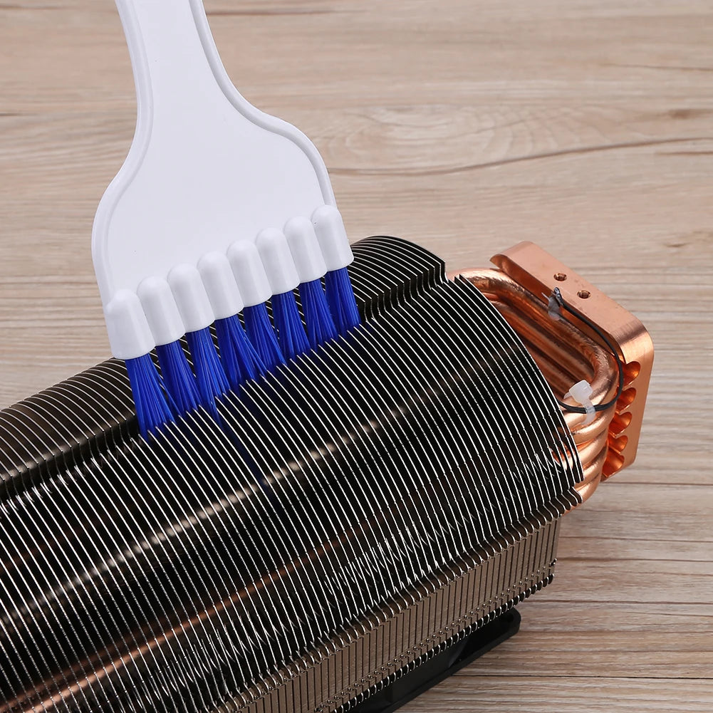 Flexible Kondensatorreinigungsbürste aus Kunststoff für Klimaanlagen, Reparaturwerkzeug für Verdampfer- und Kühlschranklamellen, Haushaltsreinigungsgeräte