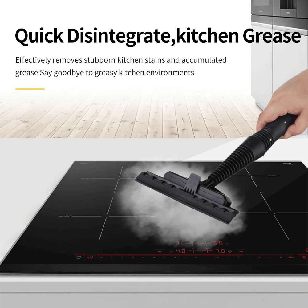 Podofo 1000W Dampfreiniger Handgerät Hochtemperatur-Reinigungsmaschine Autoreinigungsgeräte zur Reinigung von Küchenhauben zu Hause