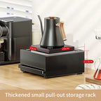 Kaffee- und Tee-Kapselschublade, Aufbewahrungsbox für Kaffeemaschinen, Aufbewahrungsregale für Zuhause, Büro, Café