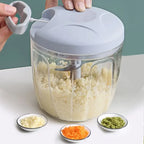 1 pezzo, tagliaverdure, schiacciapatate multifunzionale, tritatutto manuale per alimenti, tritatutto per verdure, tritatutto per aglio creativo, schiacciapatate