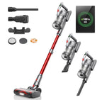 Kabelloser 500-W-Staubsauger 38000PA Intelligentes Handgerät 55 Min. Laufzeit Abnehmbarer Akku Kabellos