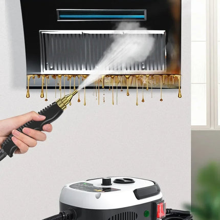 2500W Steam Cleaner Portable High Temperature Sterilization Pressure Jet Washing Machine for Home Car Kitchen Air Conditioner
