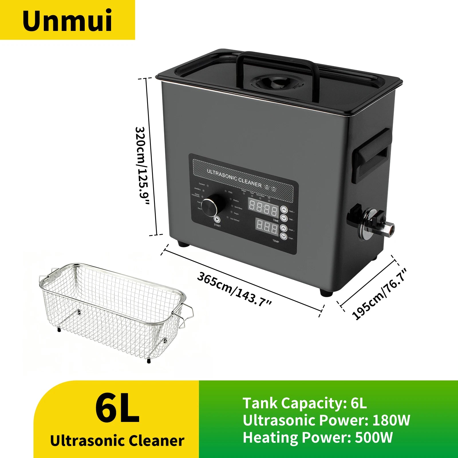 3L 6L 10L 30L Pulitore Ad Ultrasuoni Manopola Ad Ultrasuoni Lavatrice Ad Ultrasuoni Riscaldata Bagno di Lavaggio Per La Casa Commerciale Ad Ultrasuoni