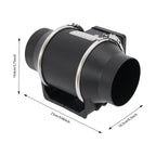 220V Ventole di Scarico Per Uso Domestico Silenzioso Tubo In Linea Condotto Ventilatore Estrattore Parete Aria Pulita Ventilatore per Cucina Bagno Wc 220m3/h