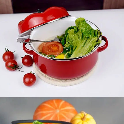 Pentola smaltata Pentole da cucina per la casa Pentole per cucinare noodle Stufato Zuppa Pentola per acqua bollente