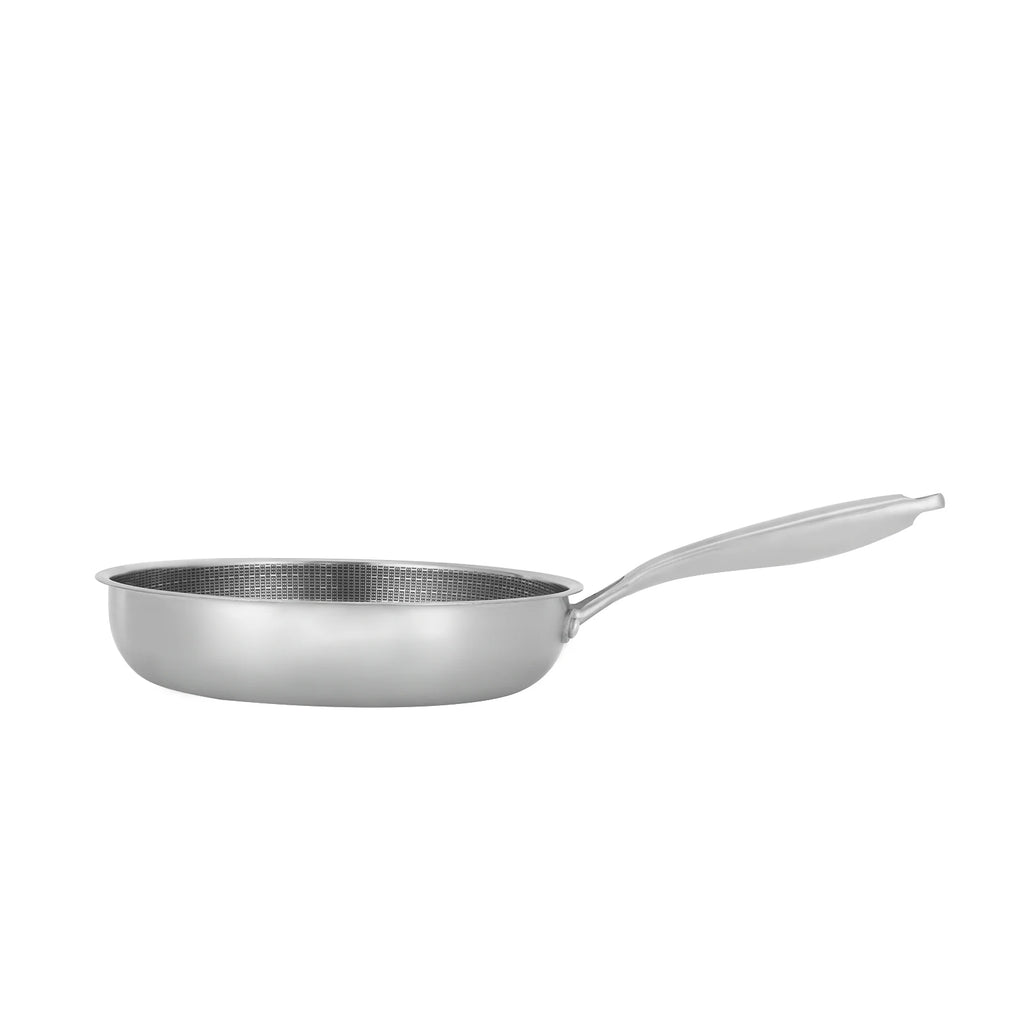 Padella a nido d'ape 28 cm - Padella per cucinare e arrostire - Padella antiaderente a nido d'ape - per piano cottura a induzione