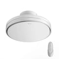 GONEO Ventilatore da soffitto senza lama con luce, LED dimmerabile, motore CC ultra silenzioso a 6 velocità con telecomando per soggiorno camera da letto