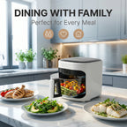 Friggitrice ad Aria Podofo 5L 1350W con Controllo Touch in Vetro