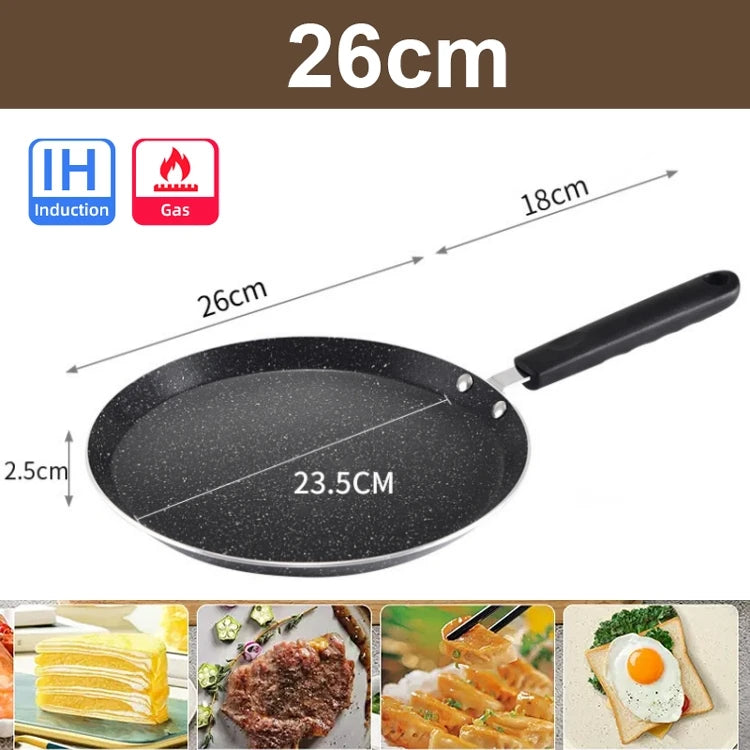 Padelle per pancake Padella antiaderente Pentole Utensili da cucina Friggere Cottura Fornello a induzione Fornello da forno Attrezzi da campeggio