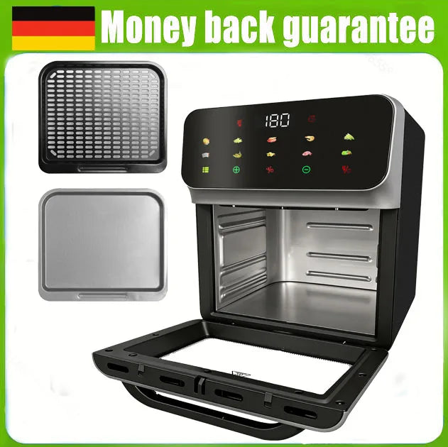 Friggitrice ad aria 10 litri 1350W con 10 modalità preimpostate e cottura a circolazione 360°