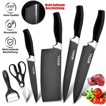 MDHAND Coltelli da macellaio in acciaio inossidabile ad alto tenore di carbonio Forgiati a mano Coltello da cucina per macellaio Manico in legno Coltello da chef Utensile da cucina