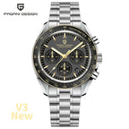 PAGANI DESIGN Orologio da Uomo al Quarzo Cronografo Modello PD-1701 Vetro Zaffiro Impermeabile 100M