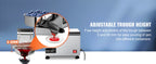 SucceBuy Elektrischer Passierer für Tomaten, 370W, professioneller Tomaten-Entsafter aus Edelstahl, 90-160 kg/h