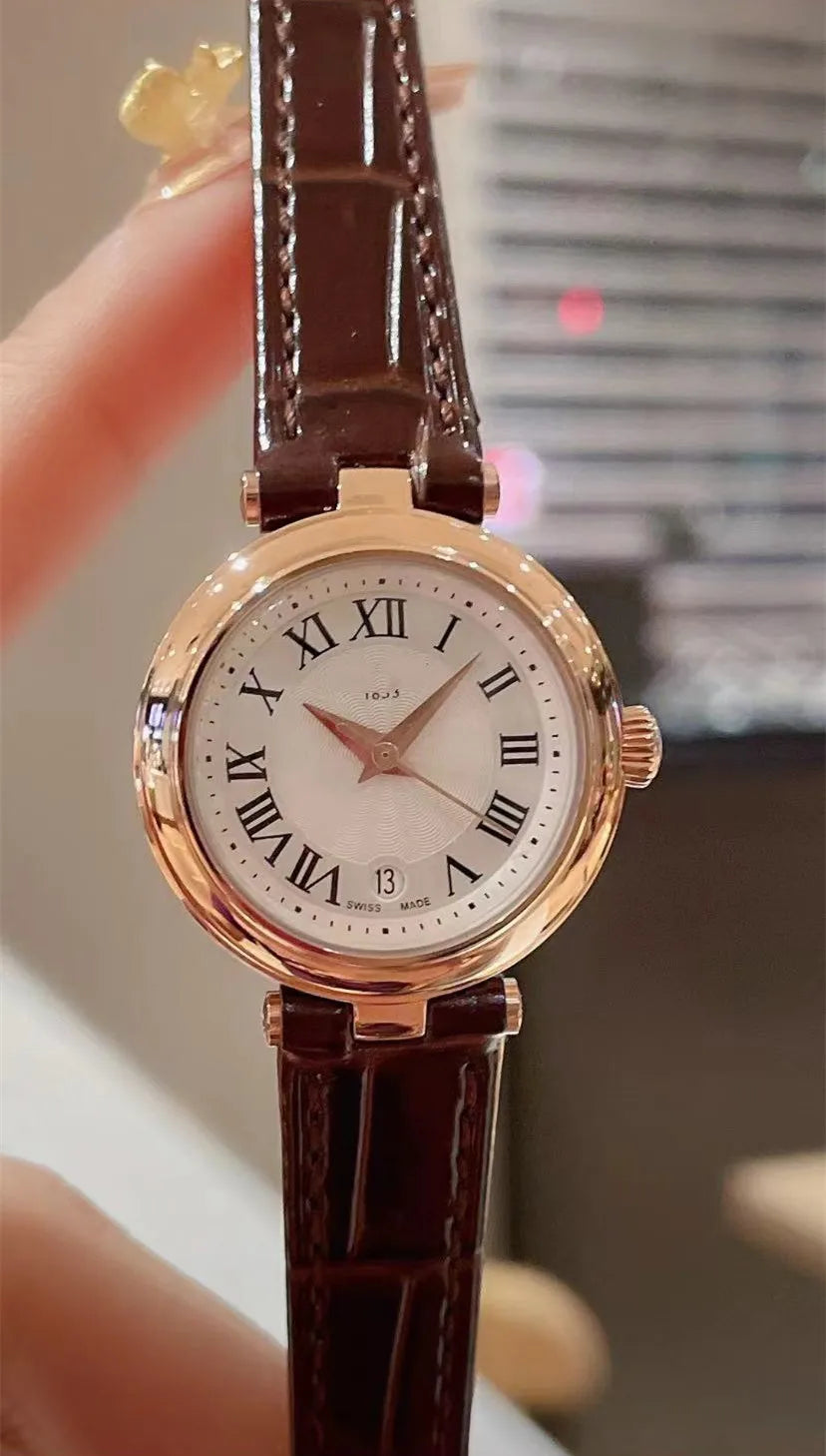 Orologio da Donna Suojiali Little Beauty, Quadrante Piccolo con Numeri Romani, Acciaio Inossidabile