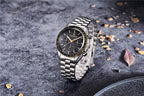 PAGANI DESIGN 2026 Nuovo Orologio da Polso Cronografo Sportivo di Lusso al Quarzo per Uomo con Data Automatica e Quadrante con Motivo Meteorite