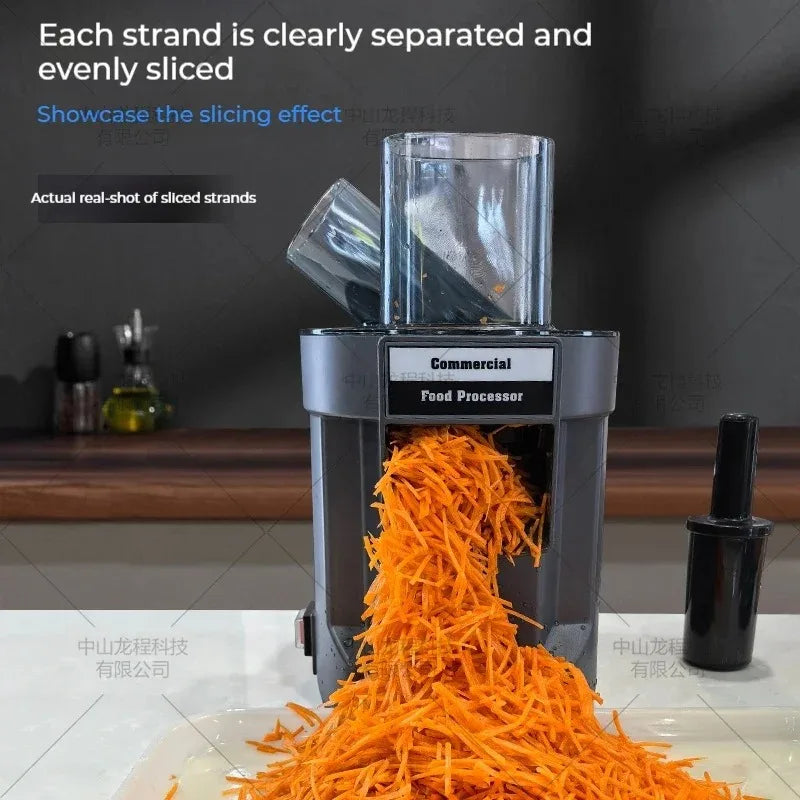 220V tritatutto per verdure tagliatrice elettrica multifunzionale carota taglierina per patate fetta trituratore robot da cucina a dadini