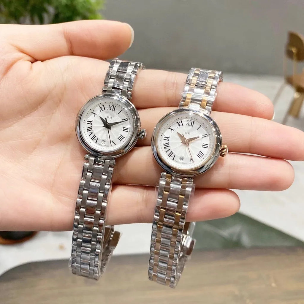 Orologio da Donna Suojiali Little Beauty, Quadrante Piccolo con Numeri Romani, Acciaio Inossidabile