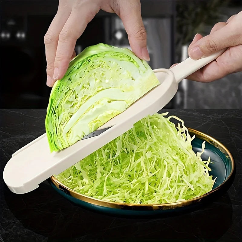 Manuelle Multifunktionsreibe für Kohl, extra feiner Gemüseschneider und -reibe für Kohl, Karotten