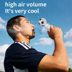 Ventilatore Portatile Turbo a 5 Velocità con Batteria Ricaricabile da 3600mAh e Display Digitale