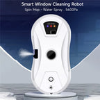 5600Pa Electric Window Cleaning Robot, Automatic and with Remote Control, Window Vacuum Cleaner for Household Appliances