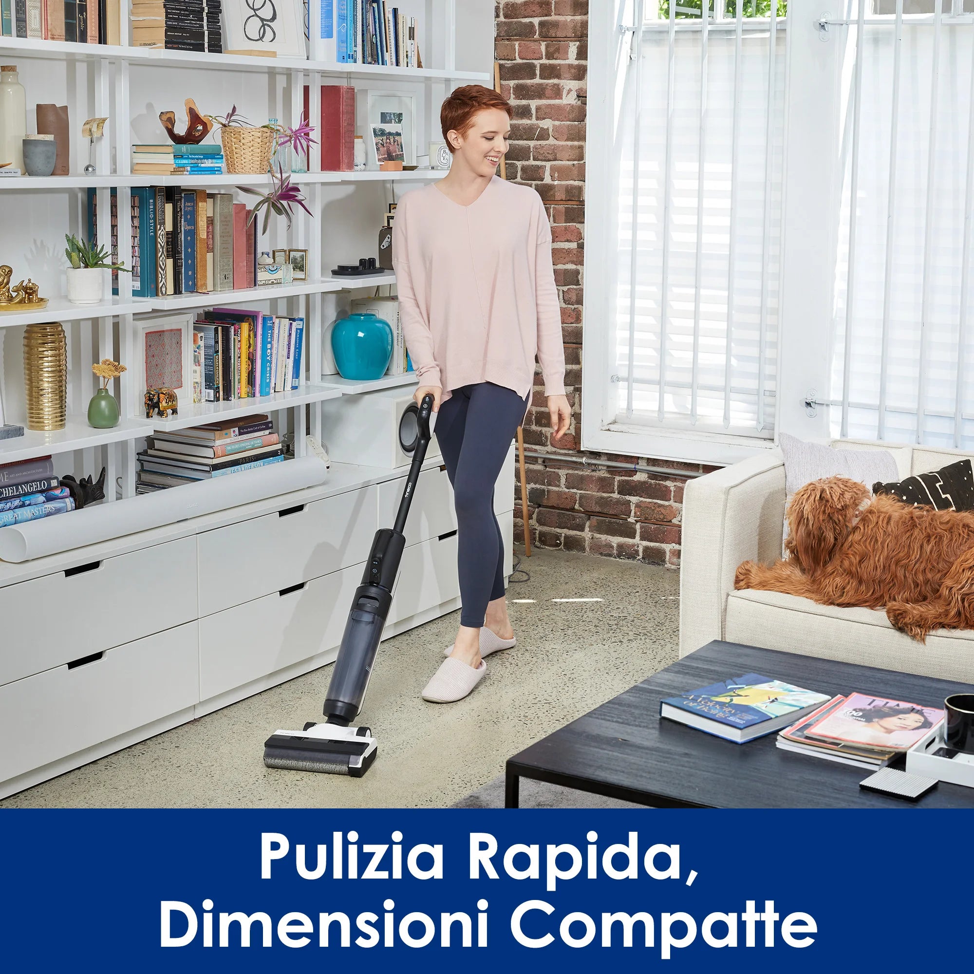 Tineco Floor One S5 Combo Smarter Nass-/Trockensauger mit iLoop-Technologie, 5-in-1 Nasssauger für Tierhaare, Hartböden, LED-Display, Wi-Fi